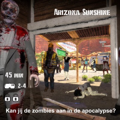 Arizona Sunshine vr game bij funbase tienen