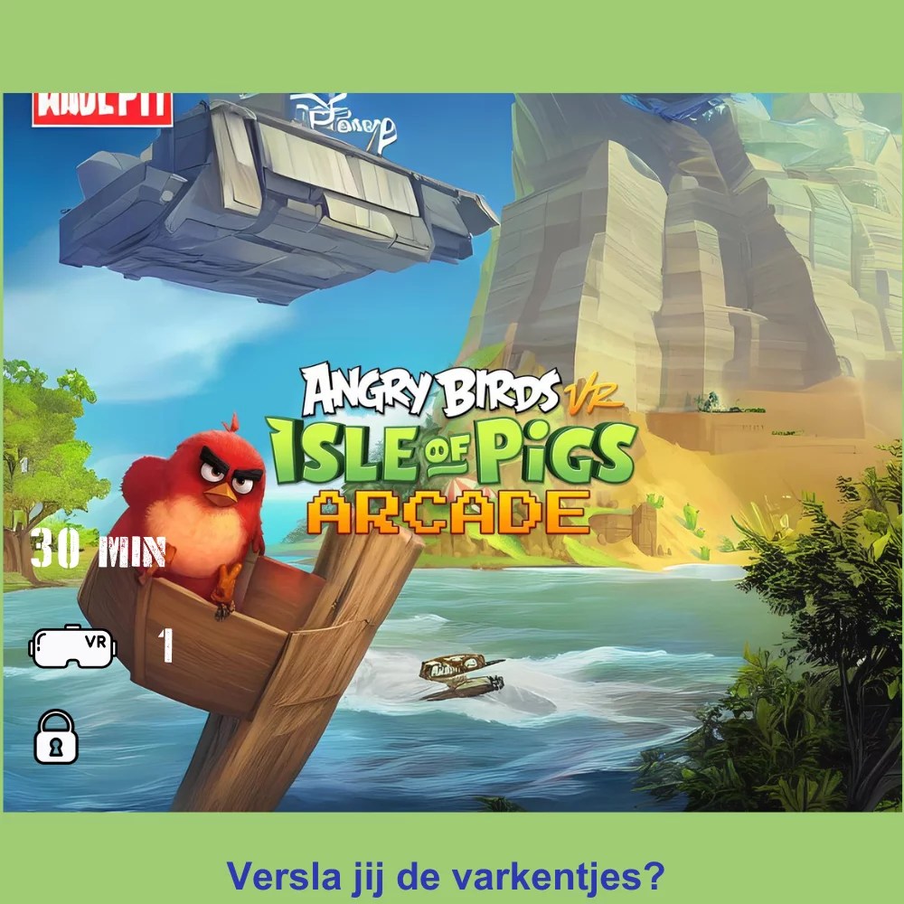 Angry Birds vr game bij funbase tienen