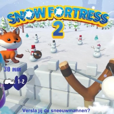 Snow Fortress 2 vr game bij funbase tienen