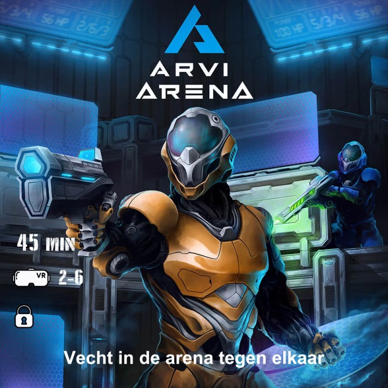 Arena vr game bij funbase tienen