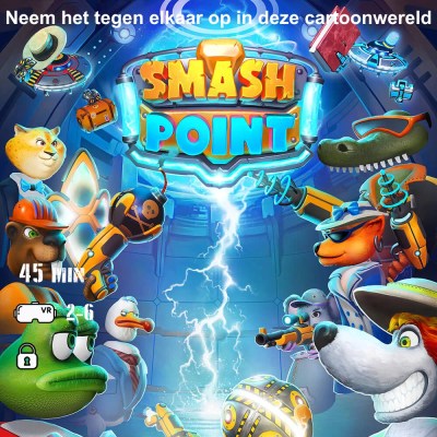 Smash Point vr game bij funbase tienen