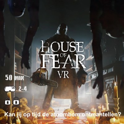 House Of Fear vr game bij funbase tienen