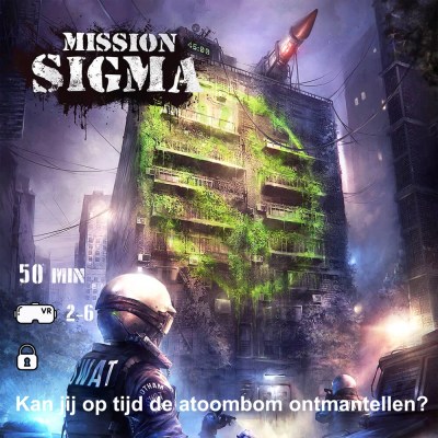 Mission Sigma vr game bij funbase tienen